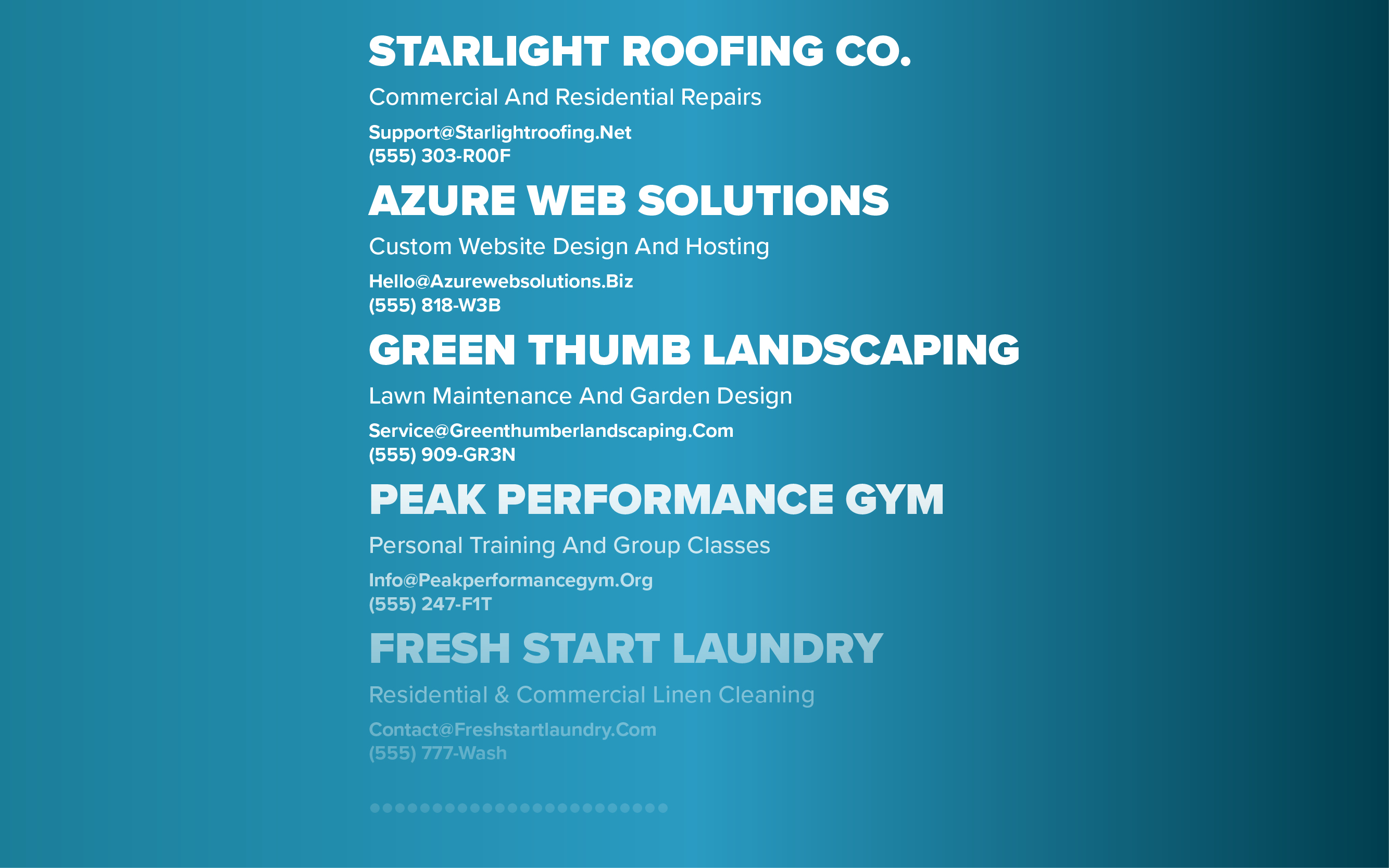 Business Directories